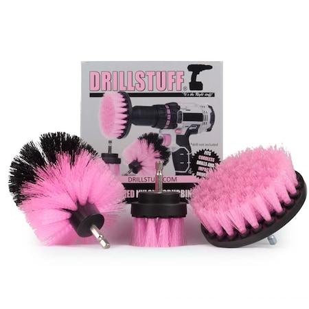 Drillstuff Cleaning Supplies - Bathroom Accessories - Drill Brush - Shower I-S-42O-QC-DS